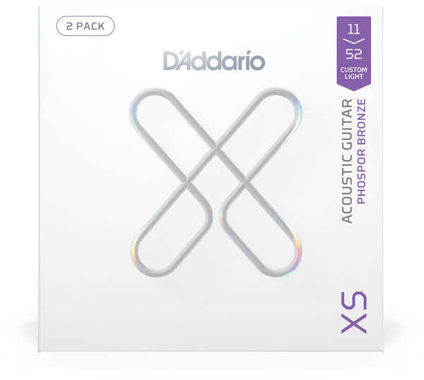 D'ADDARIO 11-52 Custom Light Coated