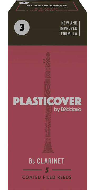 RICO PLASTICOVER BB CLARINET REEDS 3