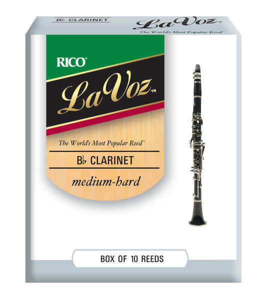 D'addario - Rico RICO LA VOZ BB CLARINET REEDS MEDIUM HARD