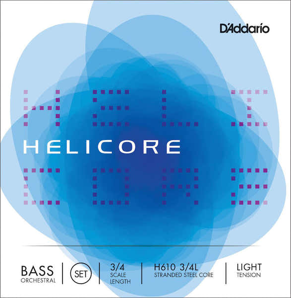 D'ADDARIO 3/4 HELICORE ORCHESTRAL SET 3-4 LIGHT