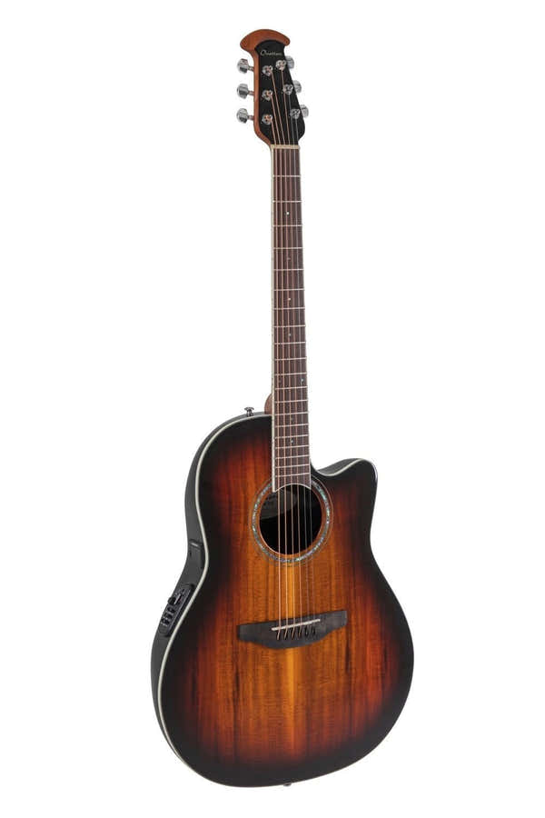 Celebrity Standard Plus Super Shallow Koa Burst