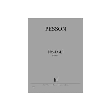 Pesson - NO-ja-li - Piano