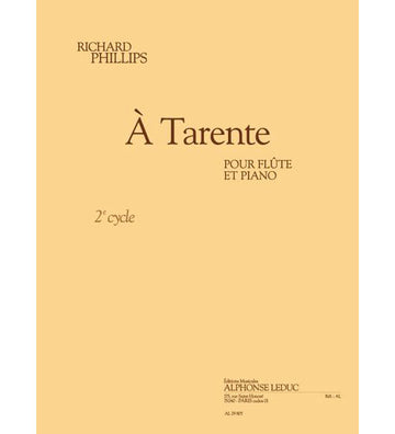 Phillips Richard - A Tarente - Flute Seule