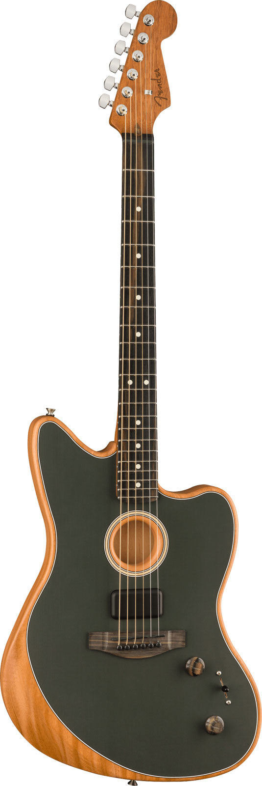 Jazzmaster American Acoustasonic Ebo Tungsten