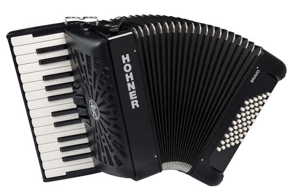 Hohner BRAVO II 48 BLACK