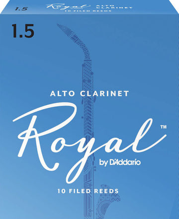 RDB1015 - RICO ROYAL ALTO CLARINET REEDS FORCE 1.5 BOX OF 10