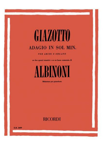 Albinoni T. - Adagio In Sol Min - Piano