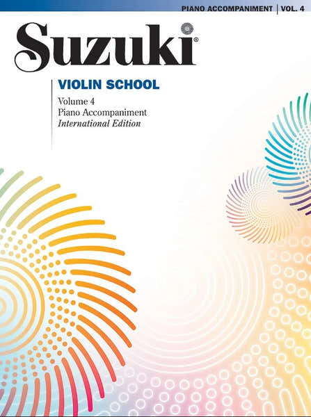 Alfred Publishing Suzuki - Violin School 4 - Piano Acc.