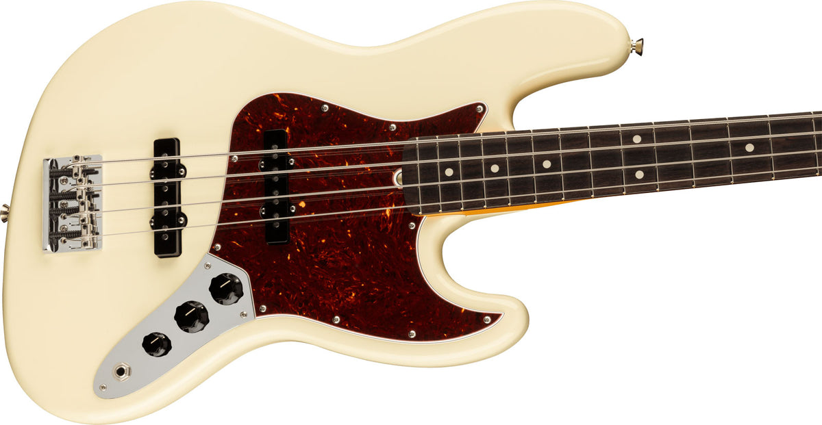 Jazz Bass American Professional II RW Olympic White