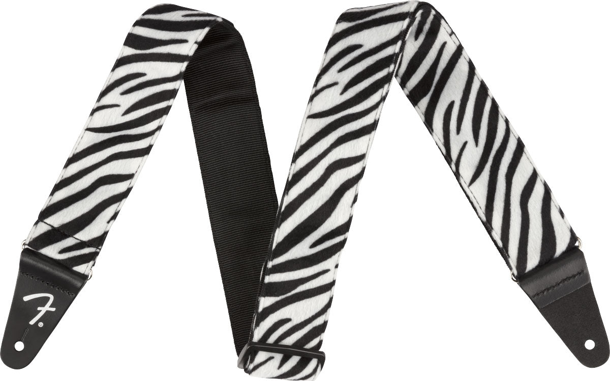 WILD ZEBRA PRINT STRAP 2"