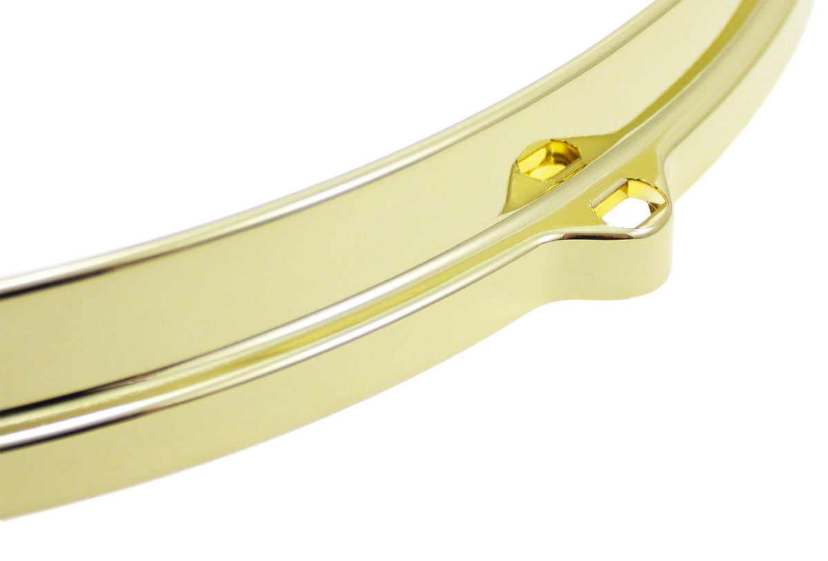HDC3-12-6BR - 12" 6 HOLES BRASS 3MM DIE CAST DRUM HOOP