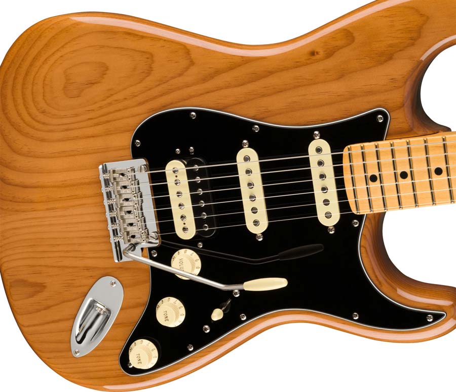 Stratocaster HSS American Professional II MN Roasted Pine