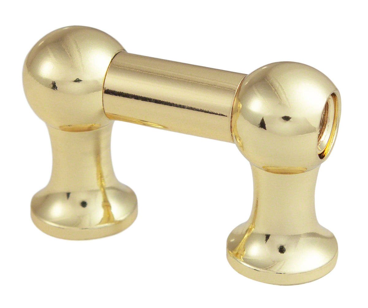Tube Lug - 25mm - Gold - Single-Ended (X1)