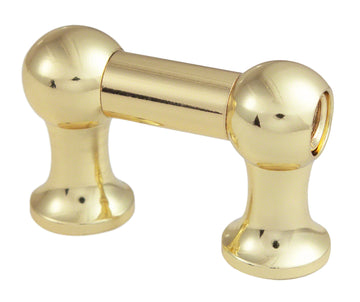 Tube Lug - 25mm - Gold - Single-Ended (X1)