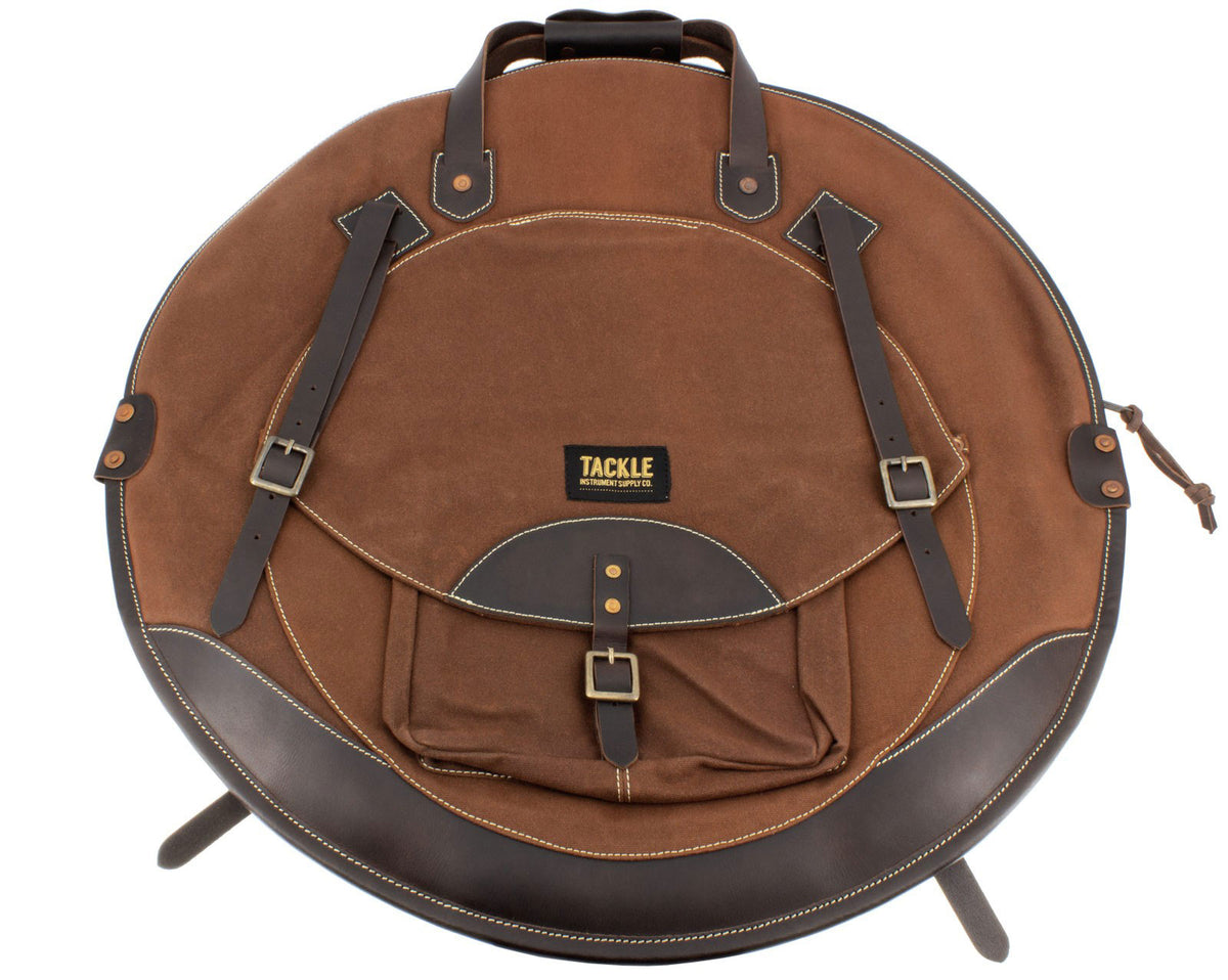 22" BACKPACK CYMBAL CASE - BROWN