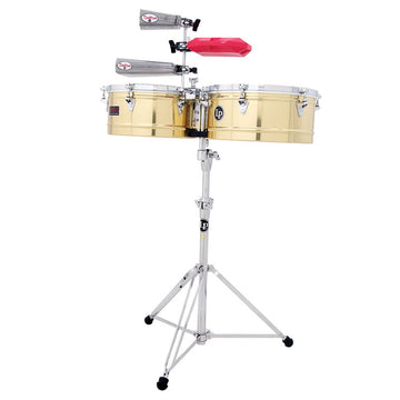 LP1314-B - 13" AND 14" TIMBALES LATINA PRESTIGE SOLID BRASS