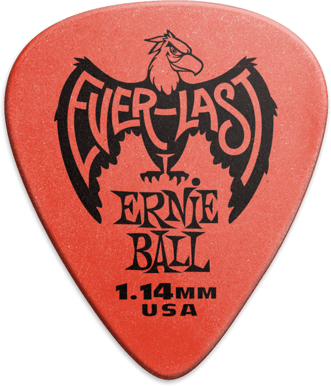 EVERLAST PICKS 12-PACK RED 1.14MM