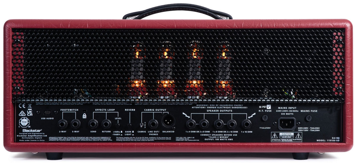 DA 100 RUBY Doug Aldrich Signature