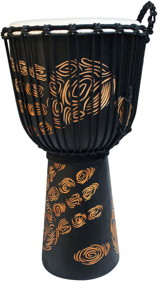 Djembe Street Series hand engraved 10" Tssdj-Mhp