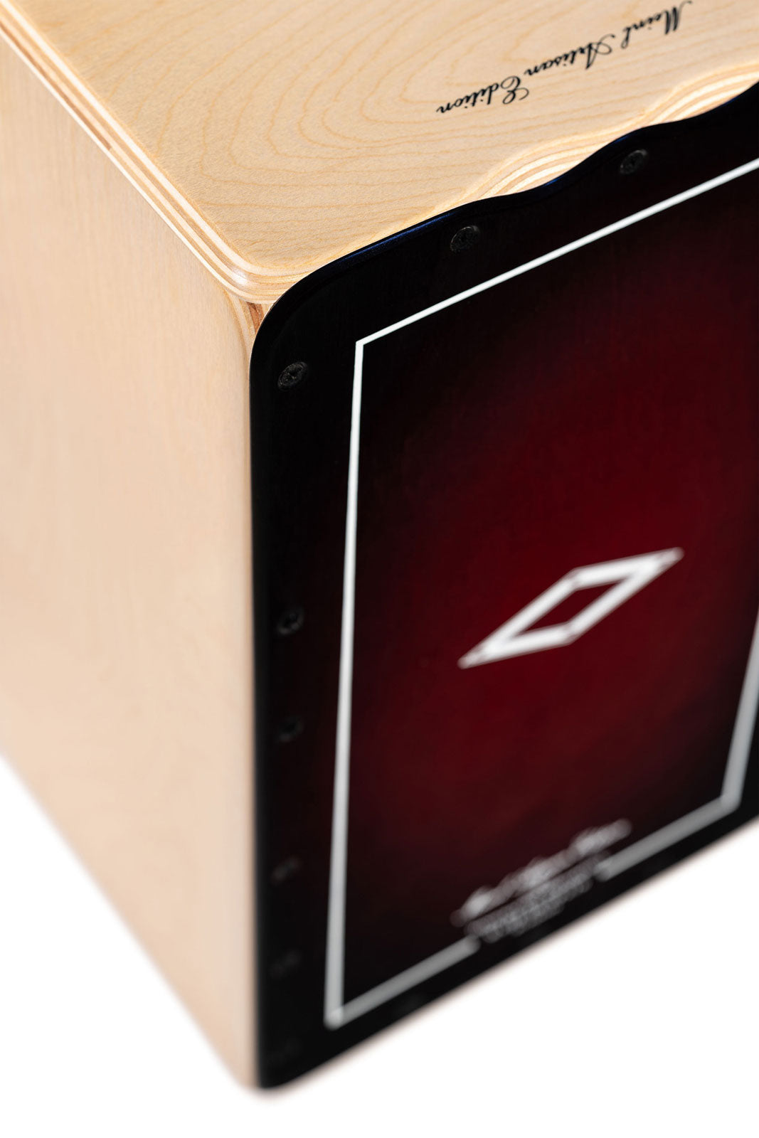 PERCUSSION ARTISAN EDITION CAJON TANGO LINE RED FADE