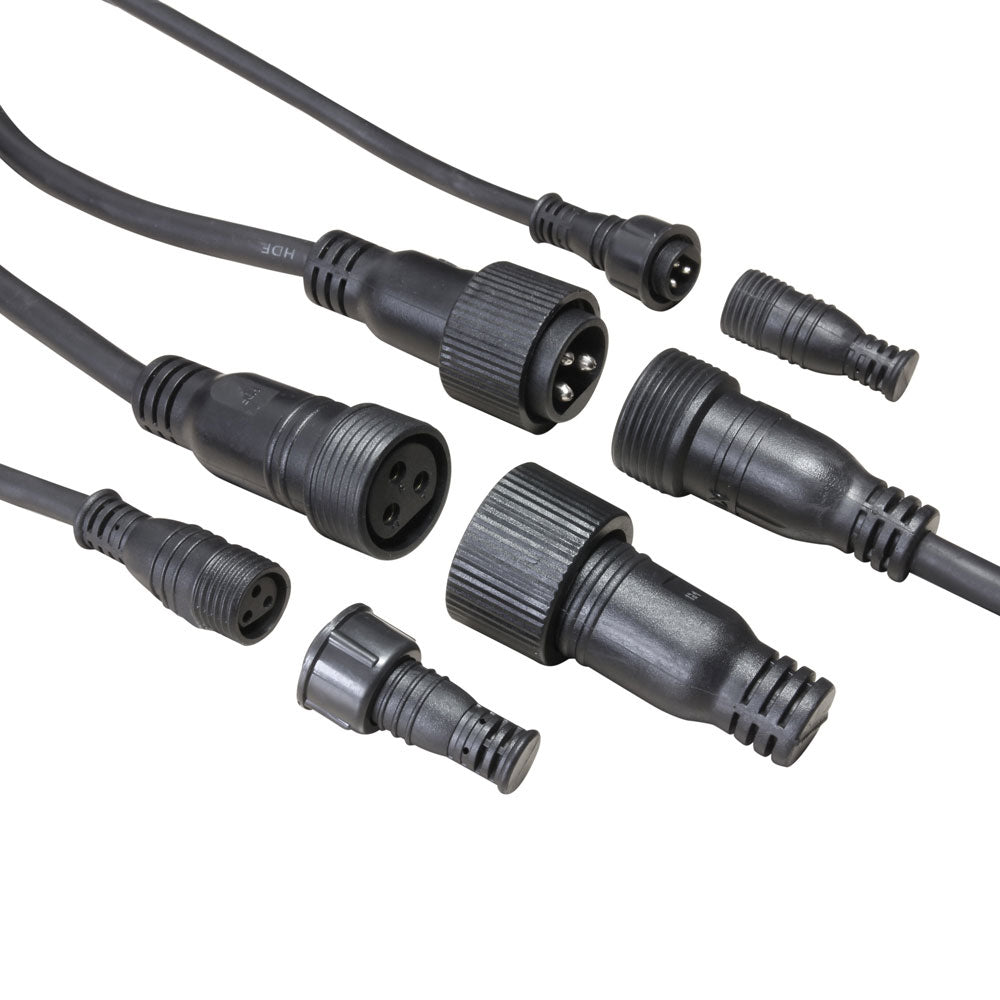 OUTDOOR PAR TRI 12 IP 65 - OUTDOOR PAR TRI COLOR LED 12 X 3 W RGB WITH BLACK BOX