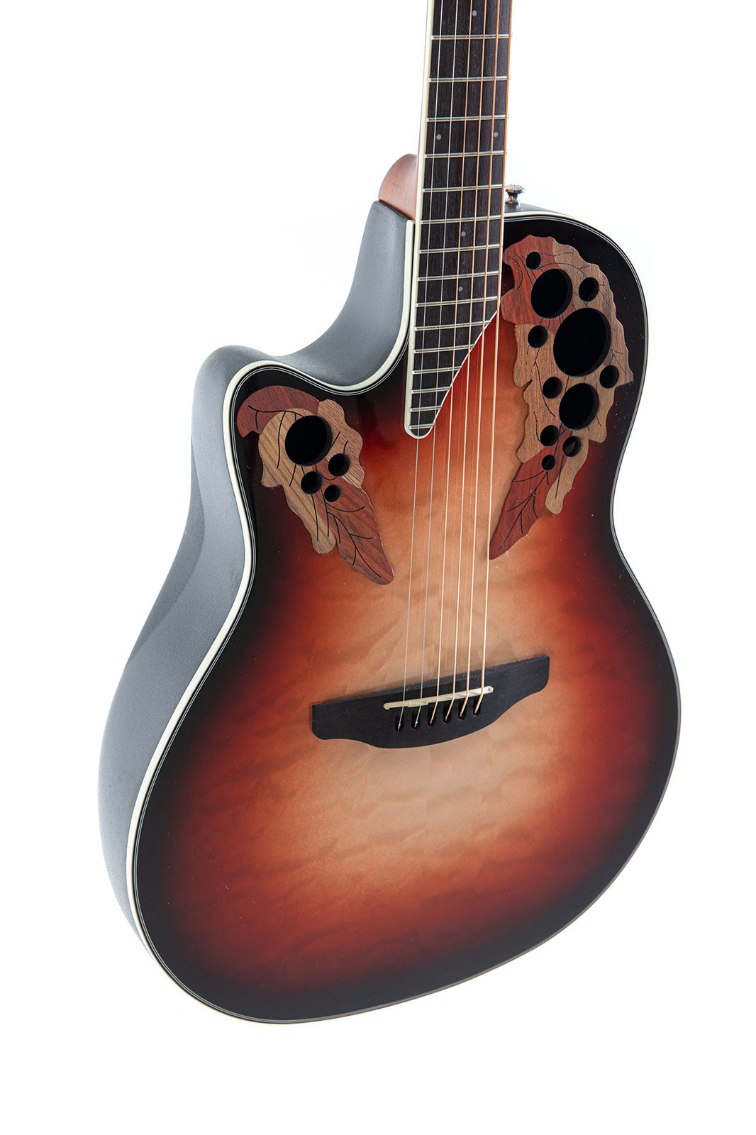 Celebrity Elite Plus Mid Cutaway Lefthand Ruby Burst