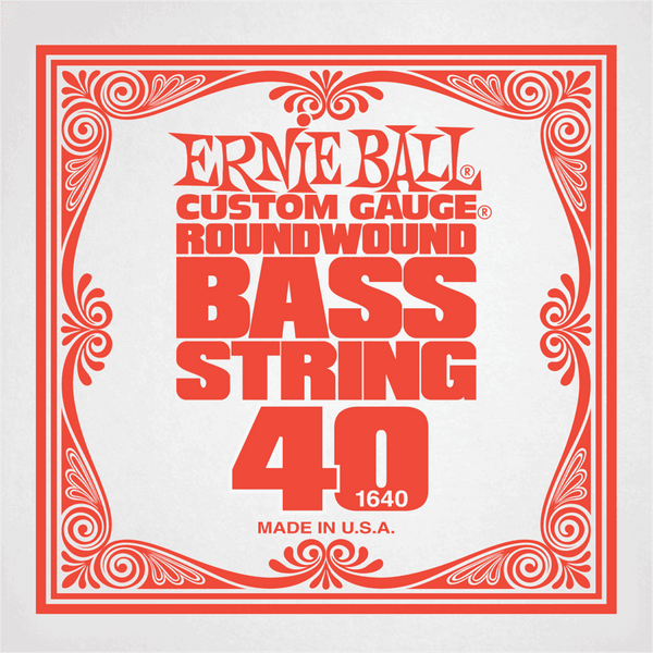Ernie Ball .040 NICKEL WOUND ELECTRIC BASS STRING SINGLE