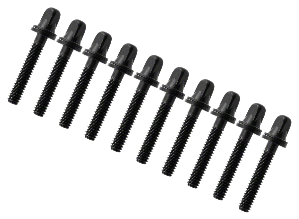TRC-30W-BK - 30MM TENSION ROD BLACK WITH WASHER - 7/32" THREAD (X10)