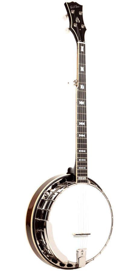 Prewar Bowtie Model Banjo With Resonator And Case Included