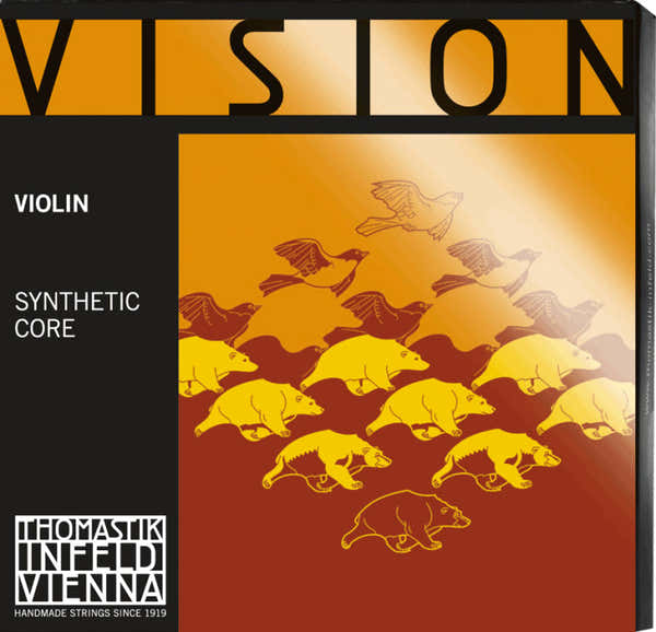Thomastik 1/8 STRINGS VIOLIN VISION SYNTHETIC CORE SET 1/8 VI1001/8