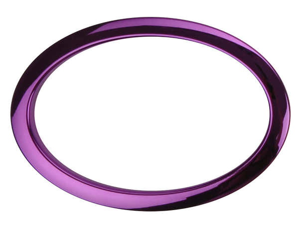 Drum O's HOP6 - 6" OVAL PURPLE HOLE REINFORCEMENT SYSTEM