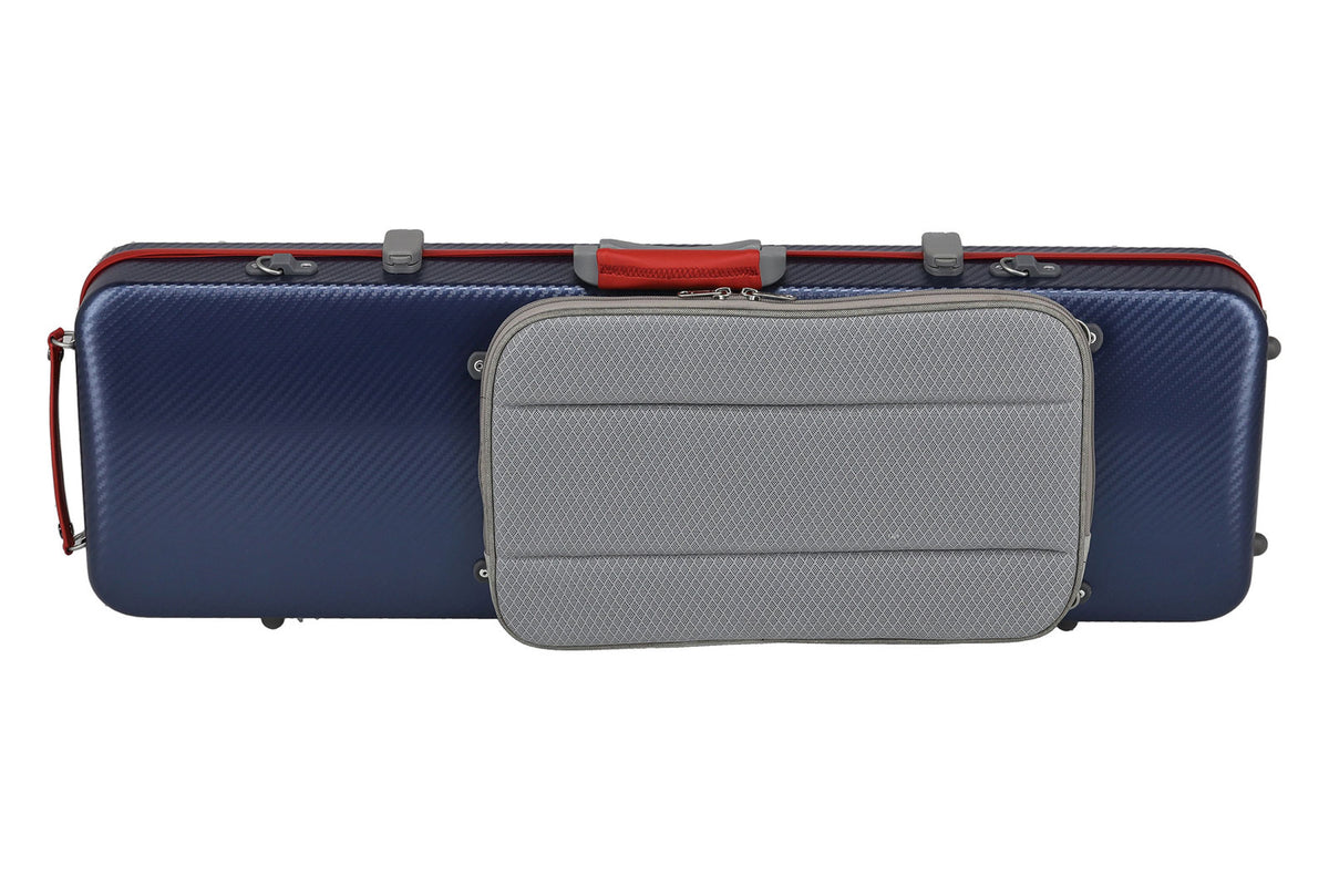 Fun Rectangular Blue/Black - Violin 1/2 & 4/4
