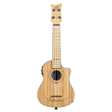Solid Bamboo Soprano Ukulele EQ