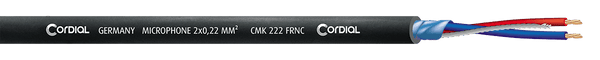 Cordial MICRO INSTALLATION CABLE REEL 2 X 0,22MM 100M FRNC