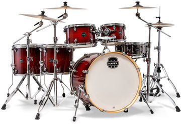 armory studioease 6 drum shells red onyx