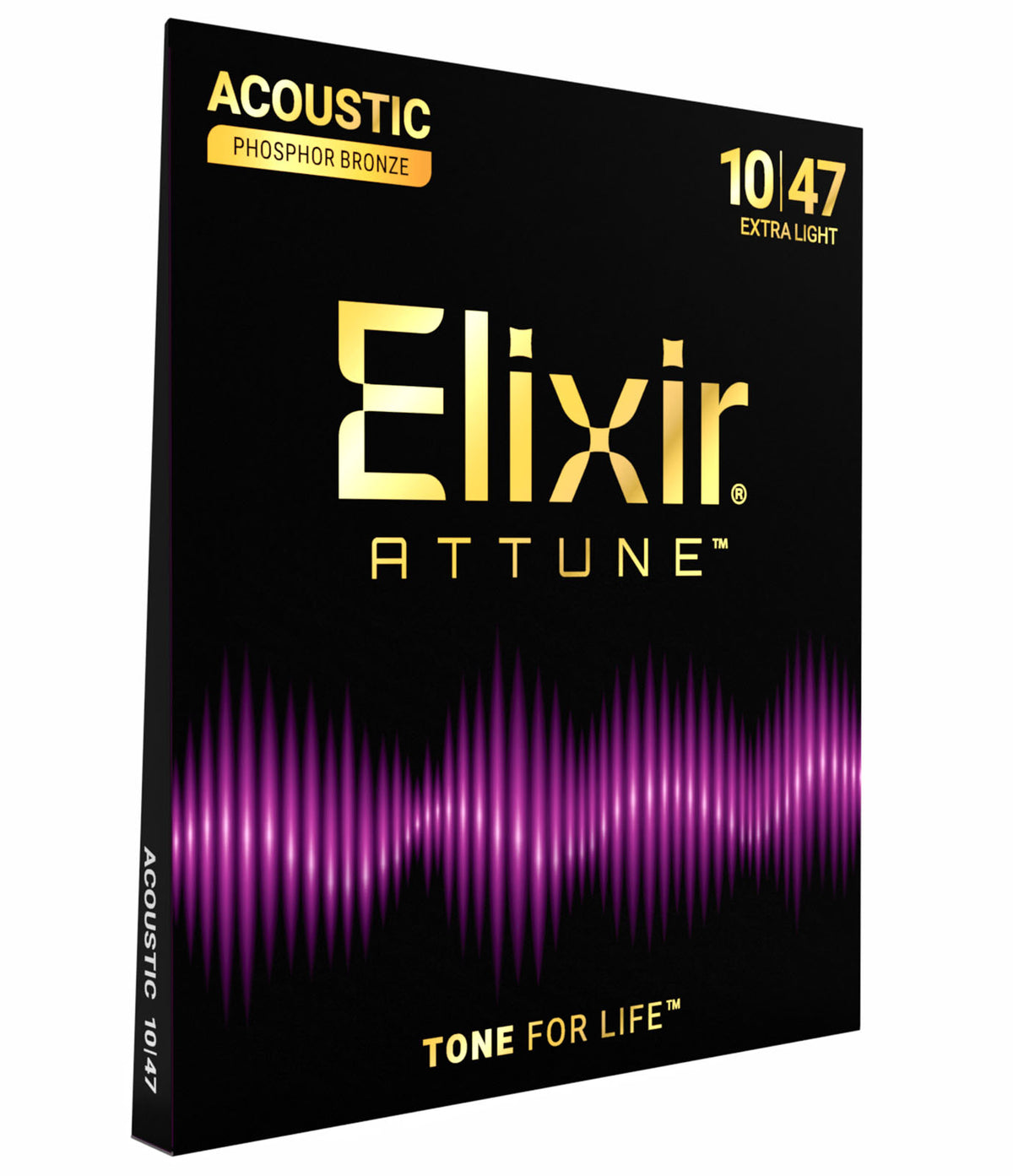 21002 Attune, Phosphore Bronze, Extra Light, 10-47