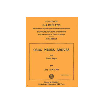 Langlais - Pièces Brèves (2) - Orgue