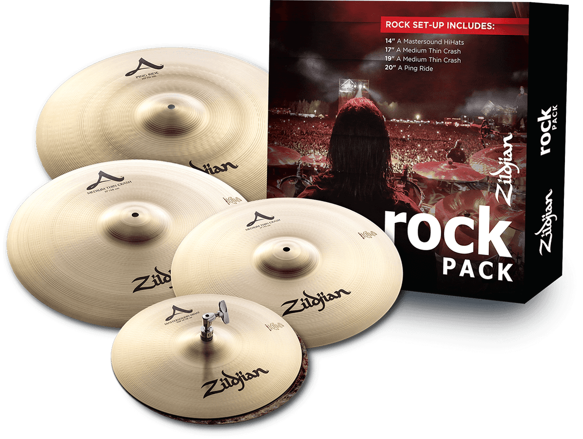 A0801R - CYMBALS SET ROCK SERIE A