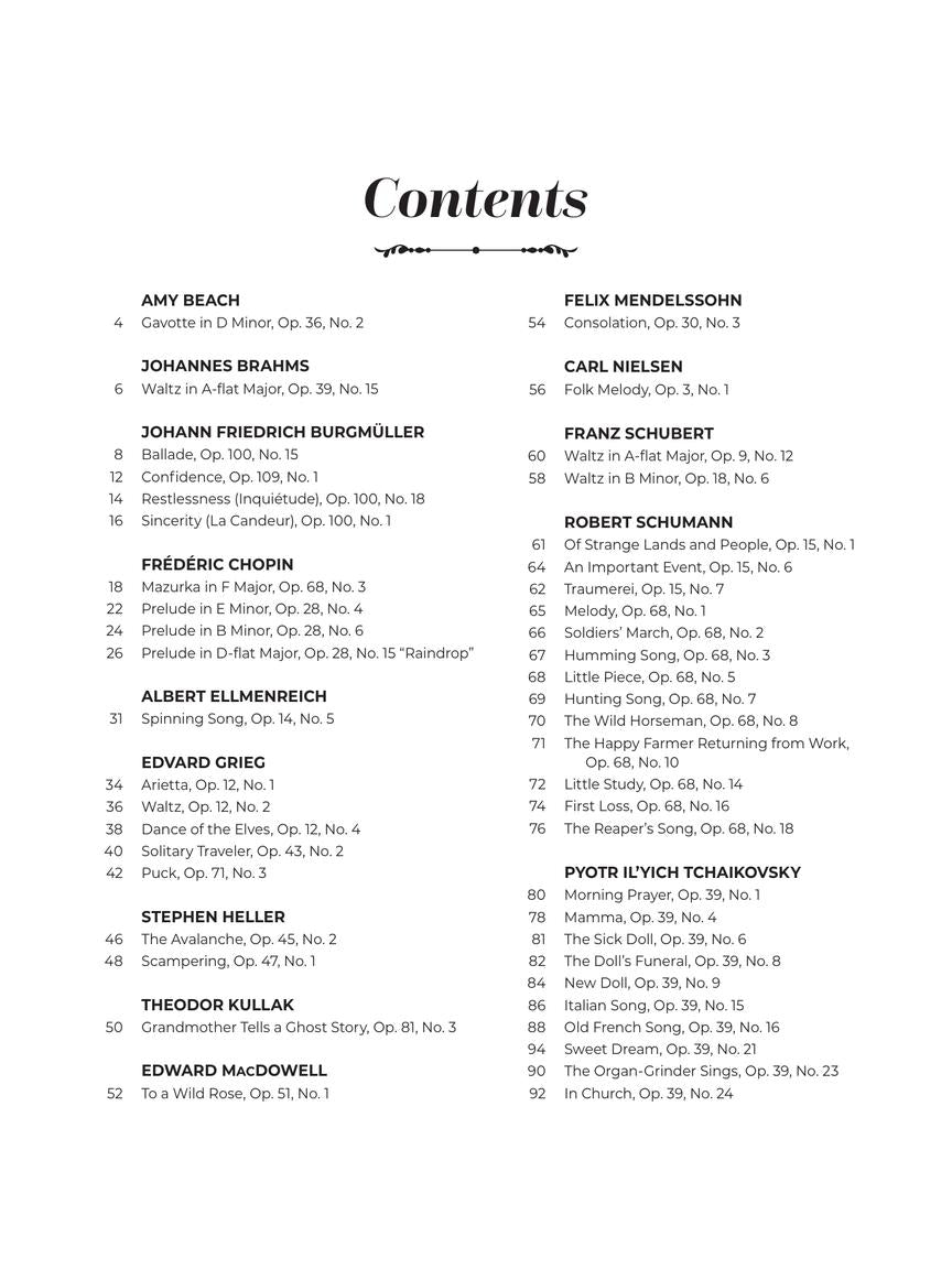 Intermediate Romantic Era Favorites