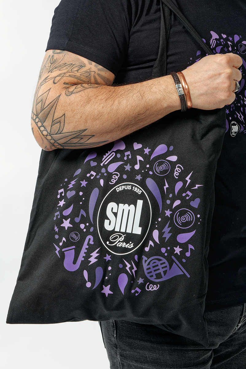 Tote bag Sml Paris "Série Pop"