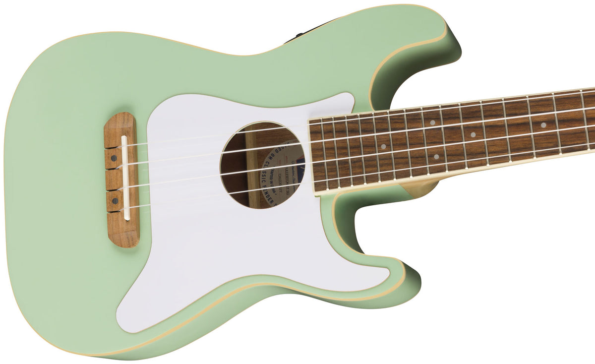 Stratocaster Fullerton Uke WN Surf Green