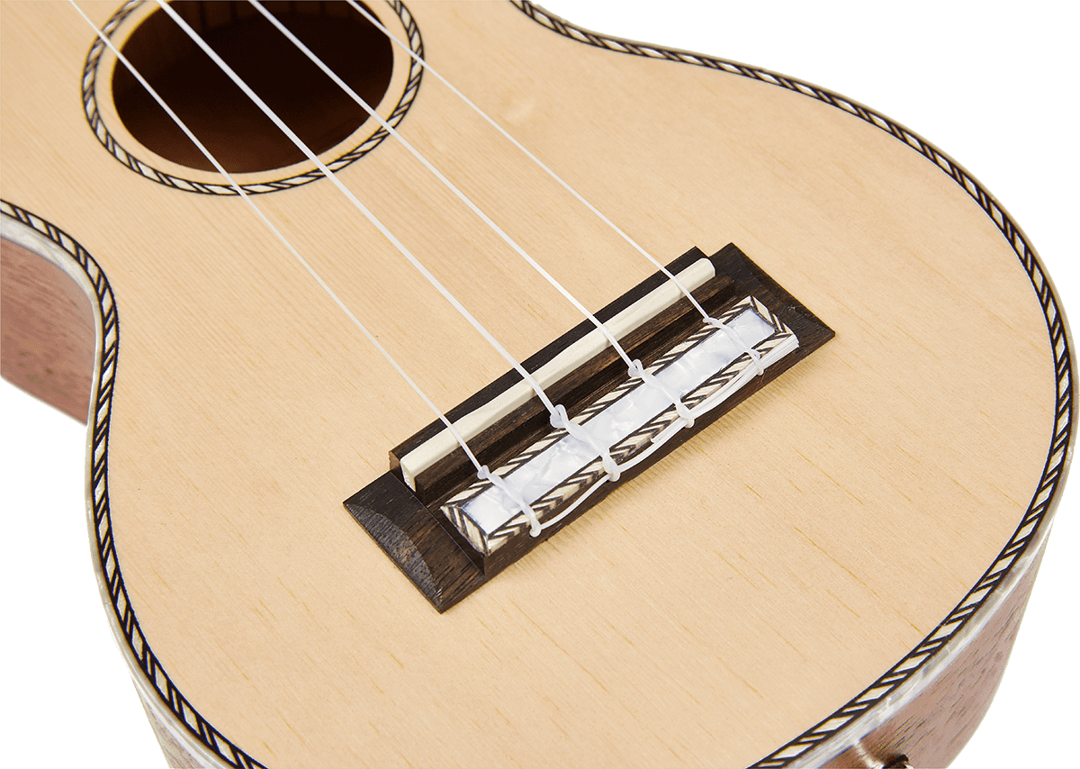 Soprano Electro Natural Pearloid Head + Cover