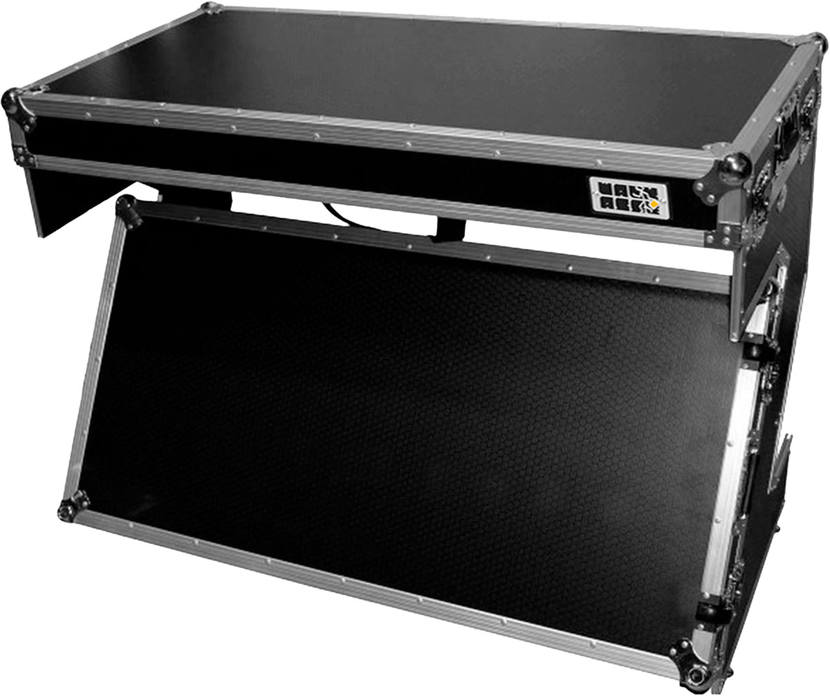 DJ Workstation Table Z Wheel Silver
