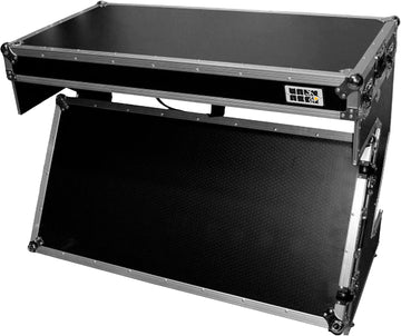 DJ Workstation Table Z Wheel Silver