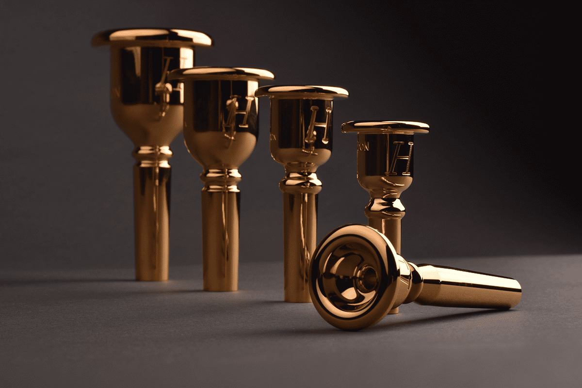 3182 Heritage - 1 1/2C Gold Plated (Trumpet)