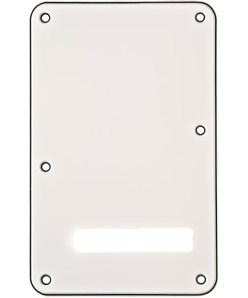 BACKPLATE STRATOCASTER WHITE (W/B/W) 3-PLY