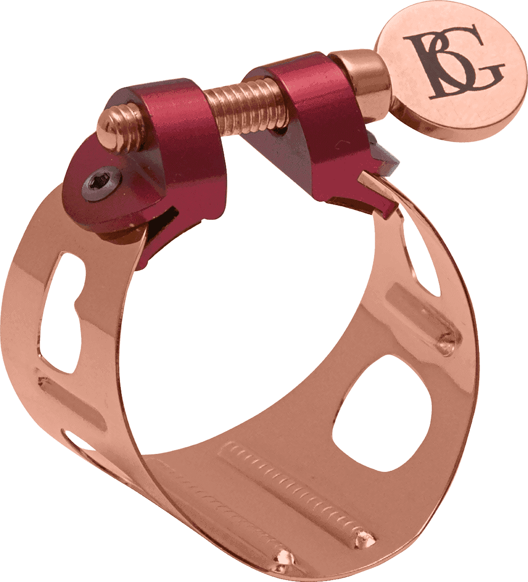 Ligature Duo Rose Gold-Plated - Bb Clarinet/Alto Saxophone