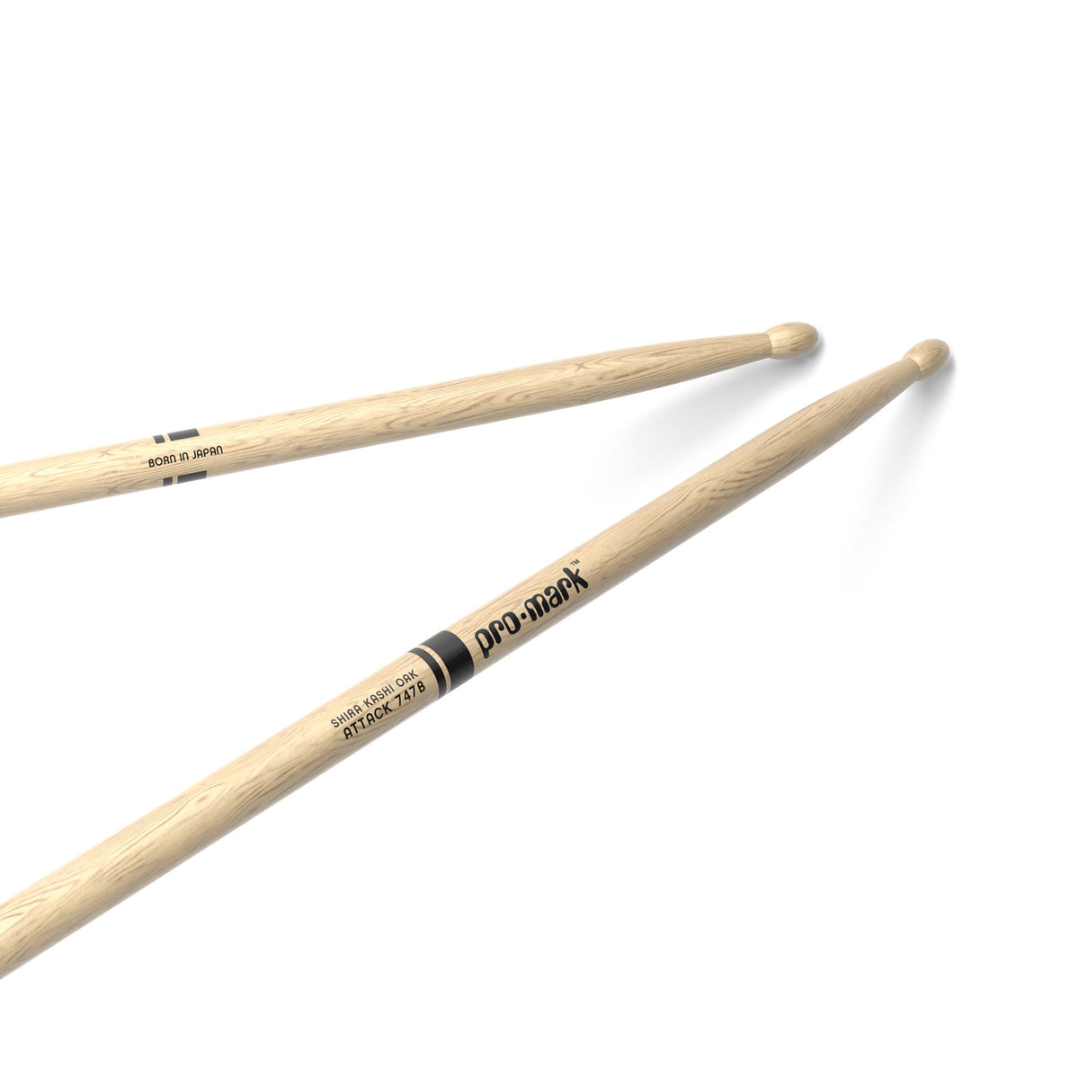 CLASSIC ATTACK 747B SHIRA KASHI OAK DRUMSTICK OVAL WOOD TIP