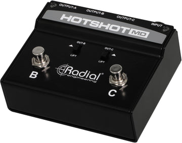 HOTSHOT-MD Microphone switcher with 3 outputs
