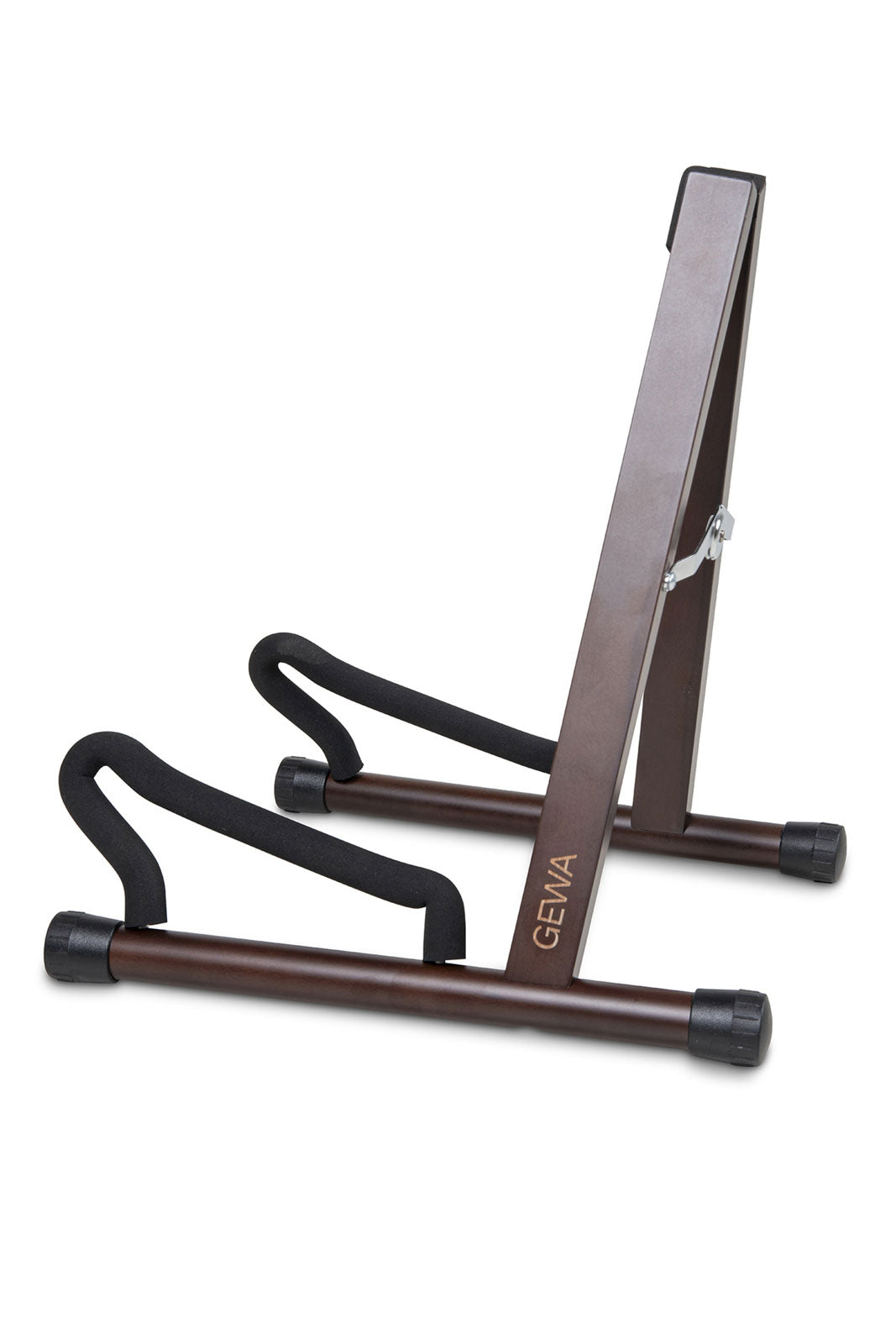 GUITAR STAND WOOD DARK WALNUT